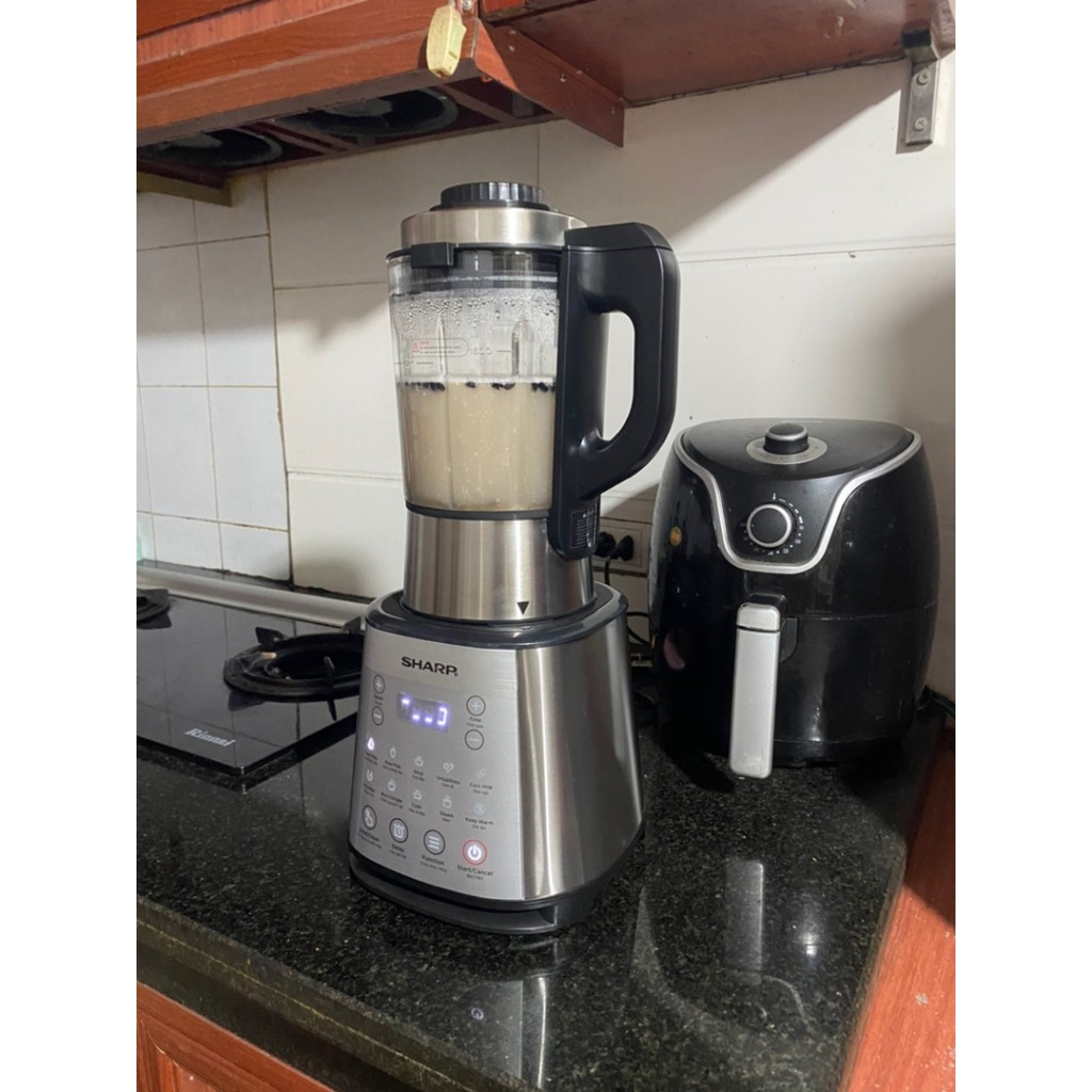 Máy Làm Sữa Hạt, Máy Nấu Sữa Hạt, Xay Sinh Tố Đa Năng Shapp KS-168 xuất xứ THÁI LAN  bảo hành 12 Tháng