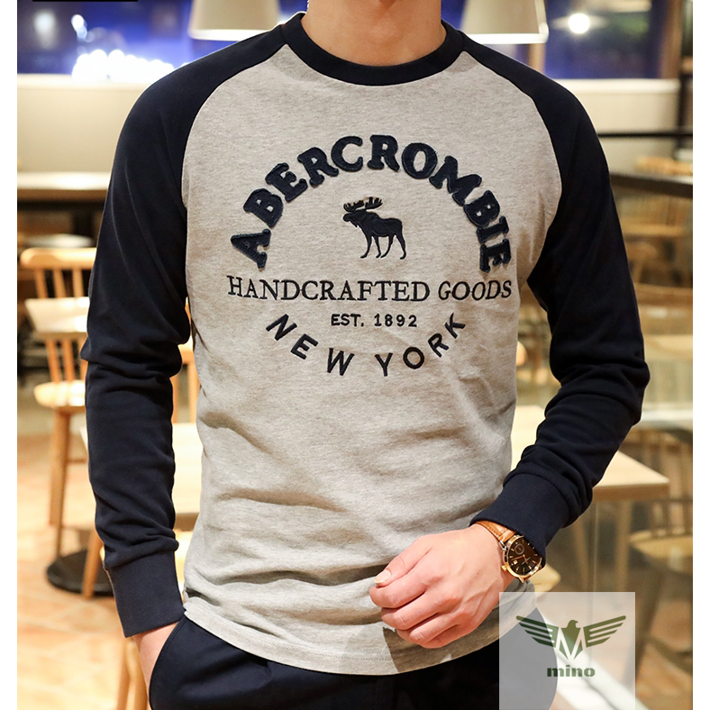 ÁO DÀI TAY NAM COTTON DÀY DẶN ABERCROMBIE