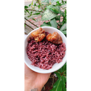 Gạo nương tím H'mong - 1kg