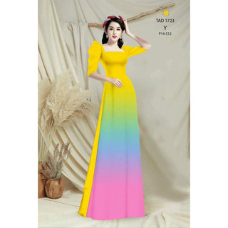 Sieu phẩm ao dai lua to nhat co gian in 7d sang trong