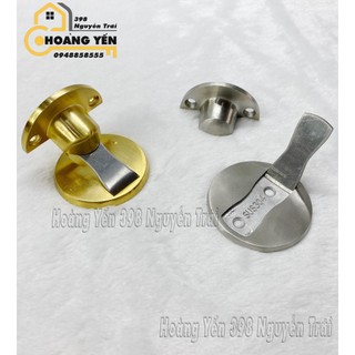 Chặn cửa thông minh, Hít Nam Châm, Chặn Cửa Như Vô Hình Dán Sàn, chống va đập âm sàn 5mm -  ảnh thật