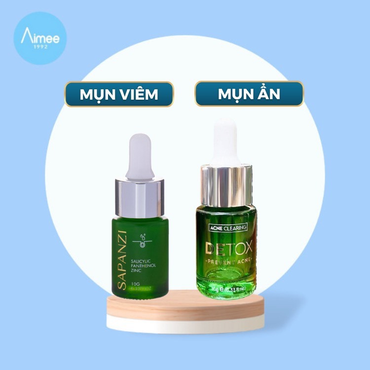 [Mã 99FMCG giảm 7% đơn 500K] Serum Chăm Sóc Da Mụn, Mờ Thâm Lucin LURCINN SAPANZI Prevent Acne 10ml [Aimee1992]