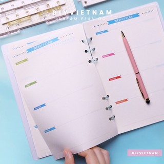 [COMBO 2 CÒNG][MUA 10 CÒNG TẶNG GIẤY MÀU B5] CÒNG RỜI NHỰA 3 LỖ