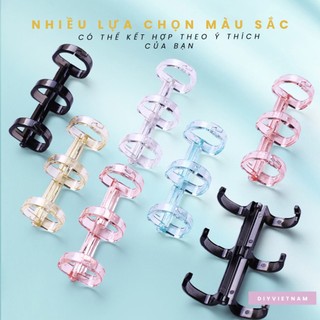 [COMBO 2 CÒNG][MUA 10 CÒNG TẶNG GIẤY MÀU B5] CÒNG RỜI NHỰA 3 LỖ