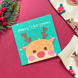 Thiệp vuông Noel (10x10cm)