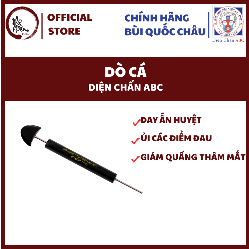 Con Cá Nhỏ Dò Dụng Cụ Diện Chẩn Bùi Quốc Châu Chính Hãng