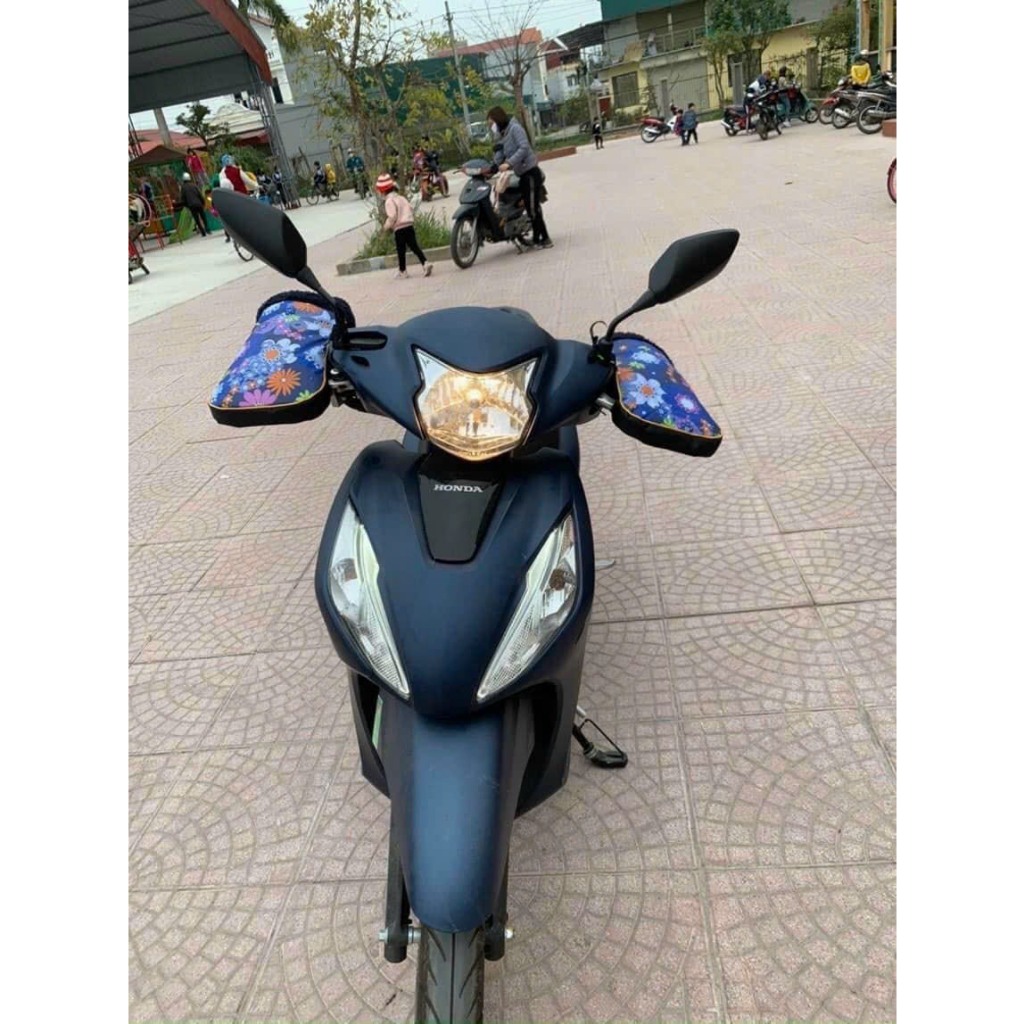 Găng tay lót nỉ đi xe máy mùa đông