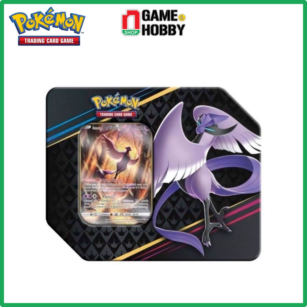 PT100 - BÀI POKEMON TCG ZENITH TIN GALARIAN ARTICUNO