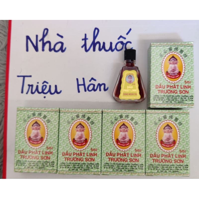 Dầu phật linh chai 5ml hãng trường sơn