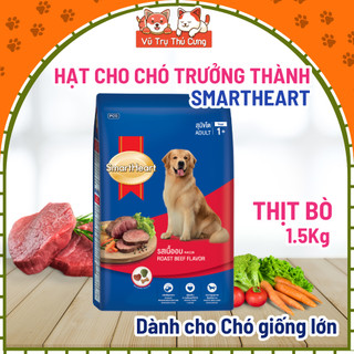 Thức ăn hạt cho Chó trưởng thành Smartheart Thái Lan 1,5Kg