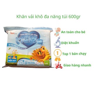 Khăn Khô, Khăn Vải Khô Đa Năng Mama 600 Gram ( Hàng Chính Hãng)