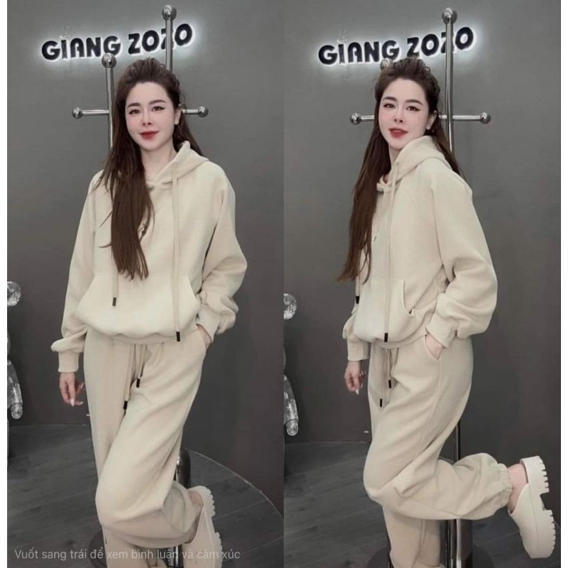 Sét nỉ mũ thêu ngựa hàng QCL1