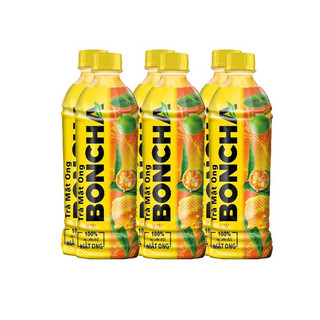 Lốc trà mật ong boncha vị tắc với 100% mật ong 6 chai 450ml
