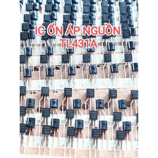 Ic ổn áp nguồn tl431a to-92 chân cắm ic ổn áp tl431 chính hãng