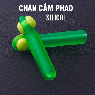 Chân cắm phao silicon cao cấp chân phao câu đài siêu bền
