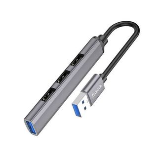 Hub chuyển đổi 4 in 1 usb to usb 3.0, usb 2.0*3 hoco hb26