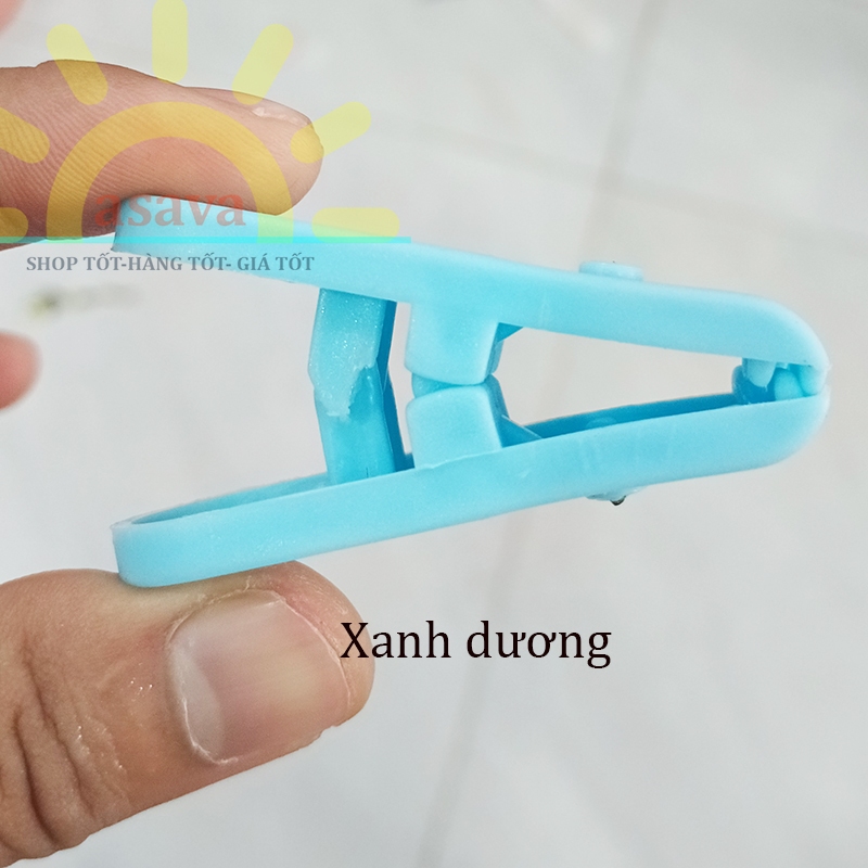 Kẹp Quần Áo Nhựa Hiệp Thành- Nhựa Dẻo, Kẹp Êm, Nhỏ Xinh, Tiện Dụng