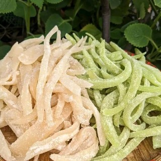 Mứt dừa mềm non mix lá dứa & sữa