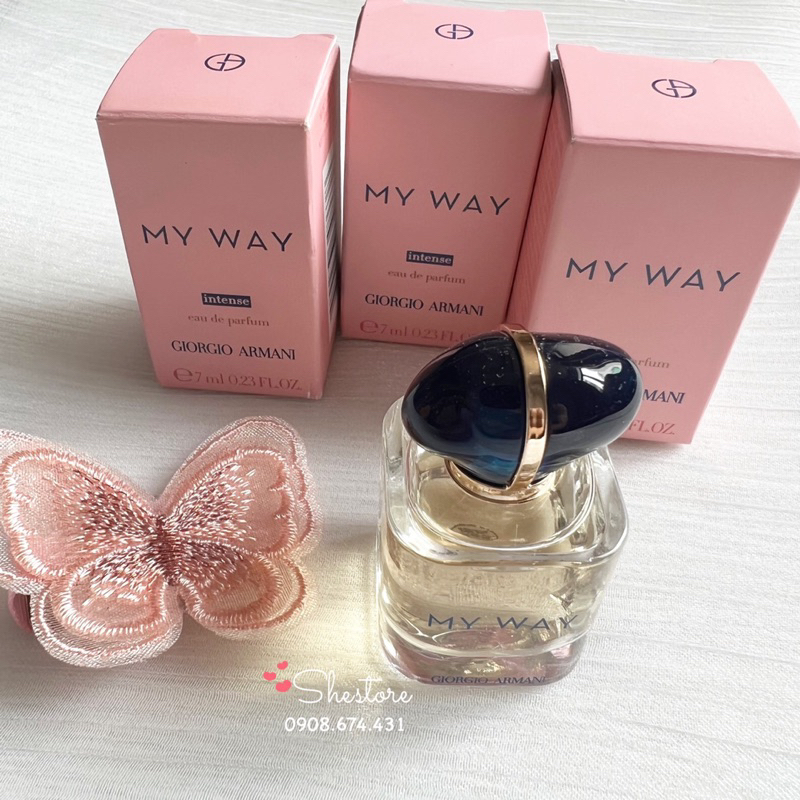 Nước hoa Giorgio Armani My Way EDP, Intense EDP mini 7ml fullbox