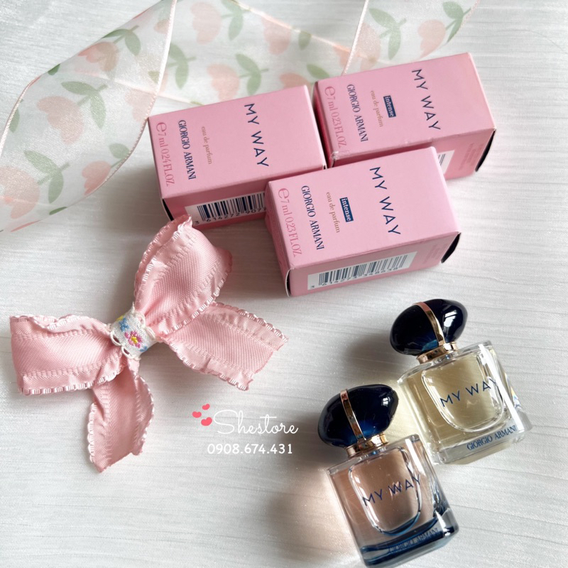 Nước hoa Giorgio Armani My Way EDP, Intense EDP mini 7ml fullbox