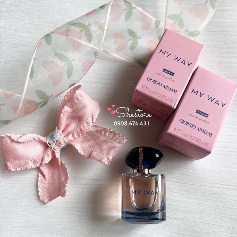 Nước hoa Giorgio Armani My Way EDP, Intense EDP mini 7ml fullbox