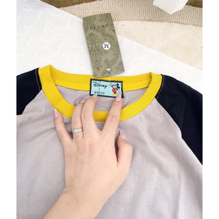 ÁO MICKEY PHỐI TAY