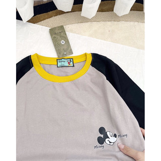 ÁO MICKEY PHỐI TAY