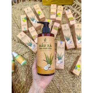 [CAO CẤP] DẦU XẢ NHA DAM DỪA VV Natural Cosmetic phiên bản mới, giúp tóc chắc khỏe, suôn mượt