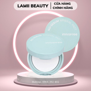 Bản mới Phấn phủ nén Innisfree No Sebum Mineral Pact - LAMII BEAUTY