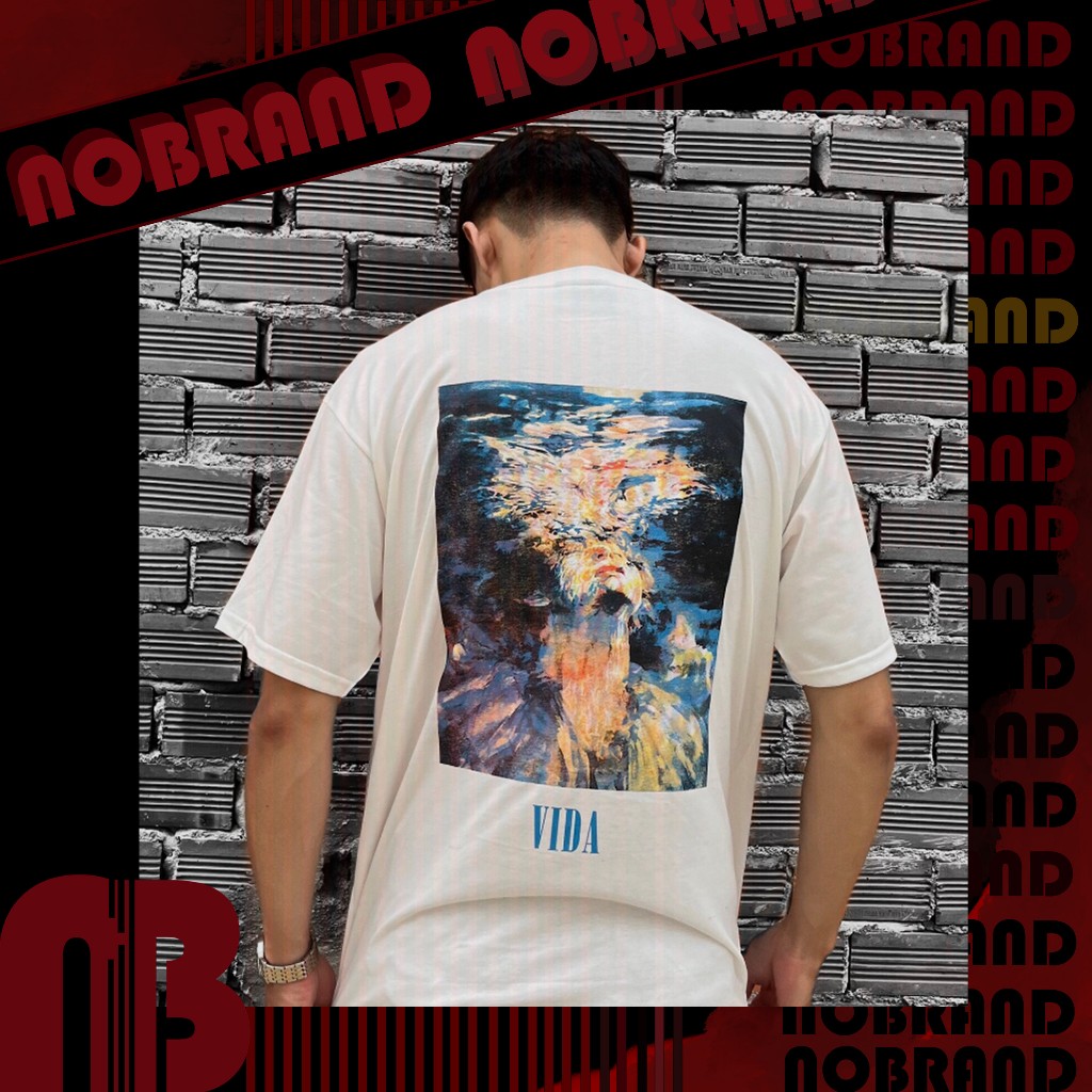 Áo thun NOBRAND in VIDA nam nữ from rộng