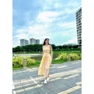 Đầm Cut Out Eo Dáng Dài