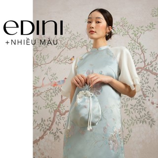 Đầm Dáng Ngắn Thêu Hoa - EDINI - D1639