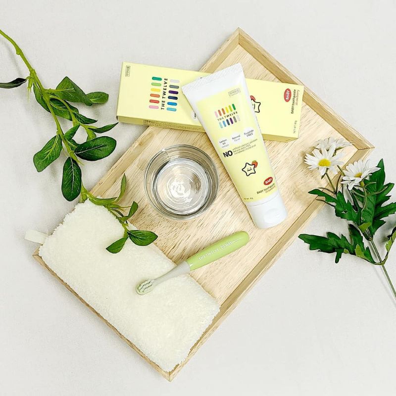 Kem đánh răng The Twelve Hàn quốc 80g cho bé từ 6 tháng