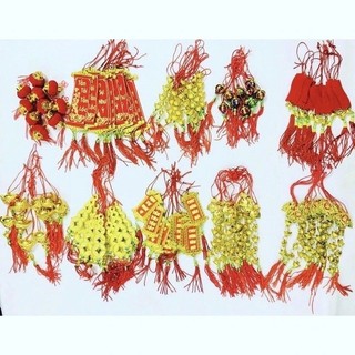 Liễng treo tết combo 5 liễng treo mai,đào trang trí tết