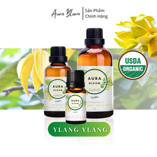  Tinh Dầu Ngọc Lan Tây Ylang Ylang  thương hiệu Aura Bloom Nguyên Chất 100ml- 50ml-10ml | Nhập Khẩu