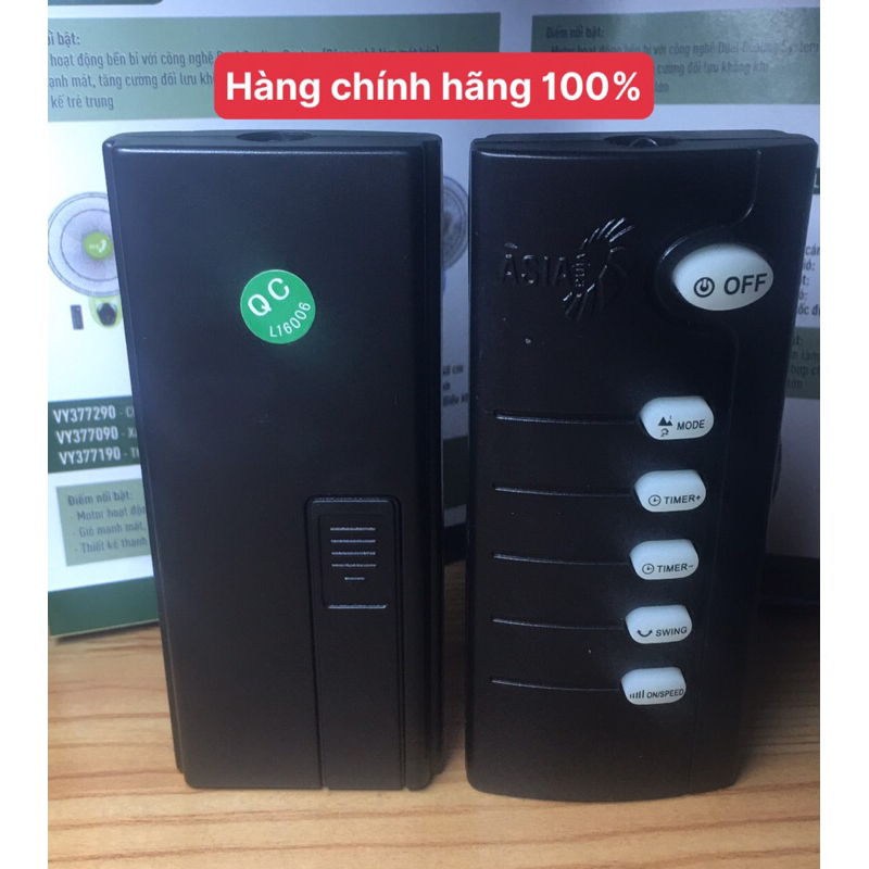 Romot  Điều khiển quạt Asiavina mã  L16006, L16019,L16020,L16022 , L16023, D16013,VY377290, VY377090, VY377790
