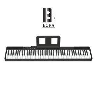 Đàn Piano điện, Digital Piano - Bora BX-16 - Black, Bluetooth, 88 phím cảm ứng lực có độ nặng