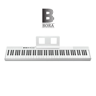 Đàn Piano điện, Digital Piano - Bora BX-16 - White, Bluetooth, 88 phím cảm ứng lực có độ nặng
