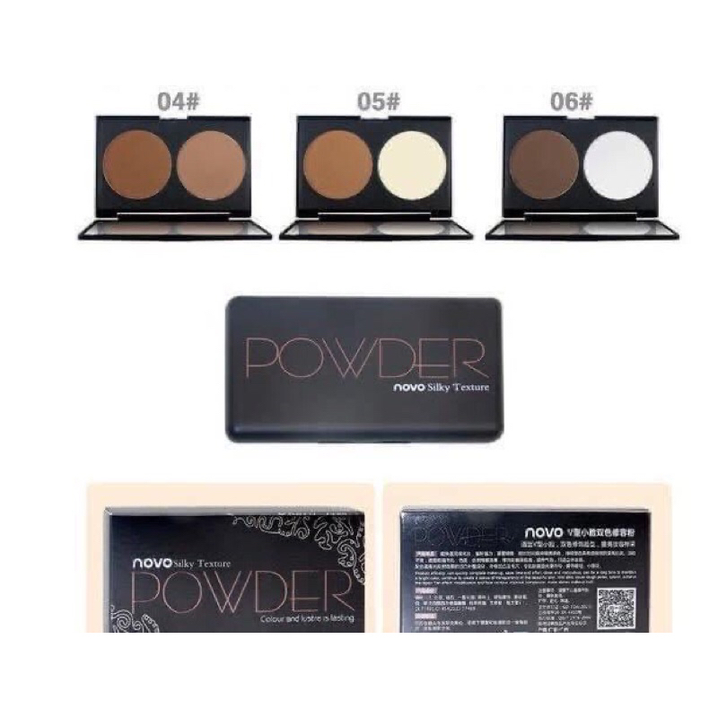 🧧 Phấn tạo khối Power Colour And Lustre Is Lasting NOVO 5079