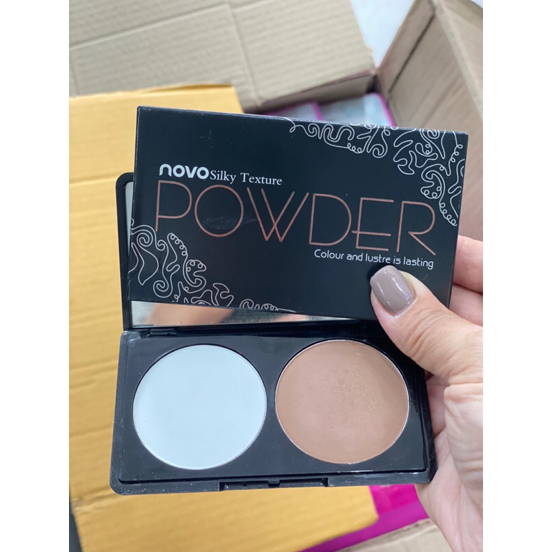 🧧 Phấn tạo khối Power Colour And Lustre Is Lasting NOVO 5079