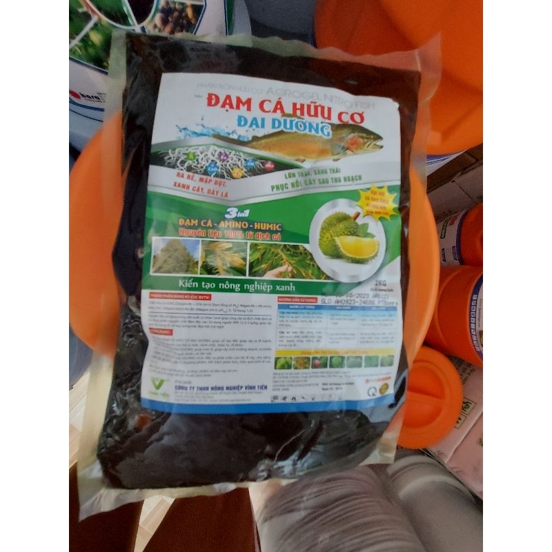 ĐẠM CÁ HỮU CƠ ĐẠI DƯƠNG ( Túi lẻ 2kg )