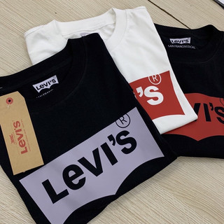 Áo thun LEVIS đơn giản sang trọng, áo phông nam nữ cao cấp 100% cotton dày dặn