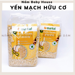 |Date 6/2025| Yến mạch hữu cơ Markal Pháp 500g nấu cháo , đậu hủ non cho bé ăn dặm- yến mạch cán vỡ