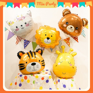 Bong Bóng Hình Các Con Thú, Bong Bóng Hình Động Vật Vui Chơi Trang Trí Sinh Nhật Cho Bé - Miu Party