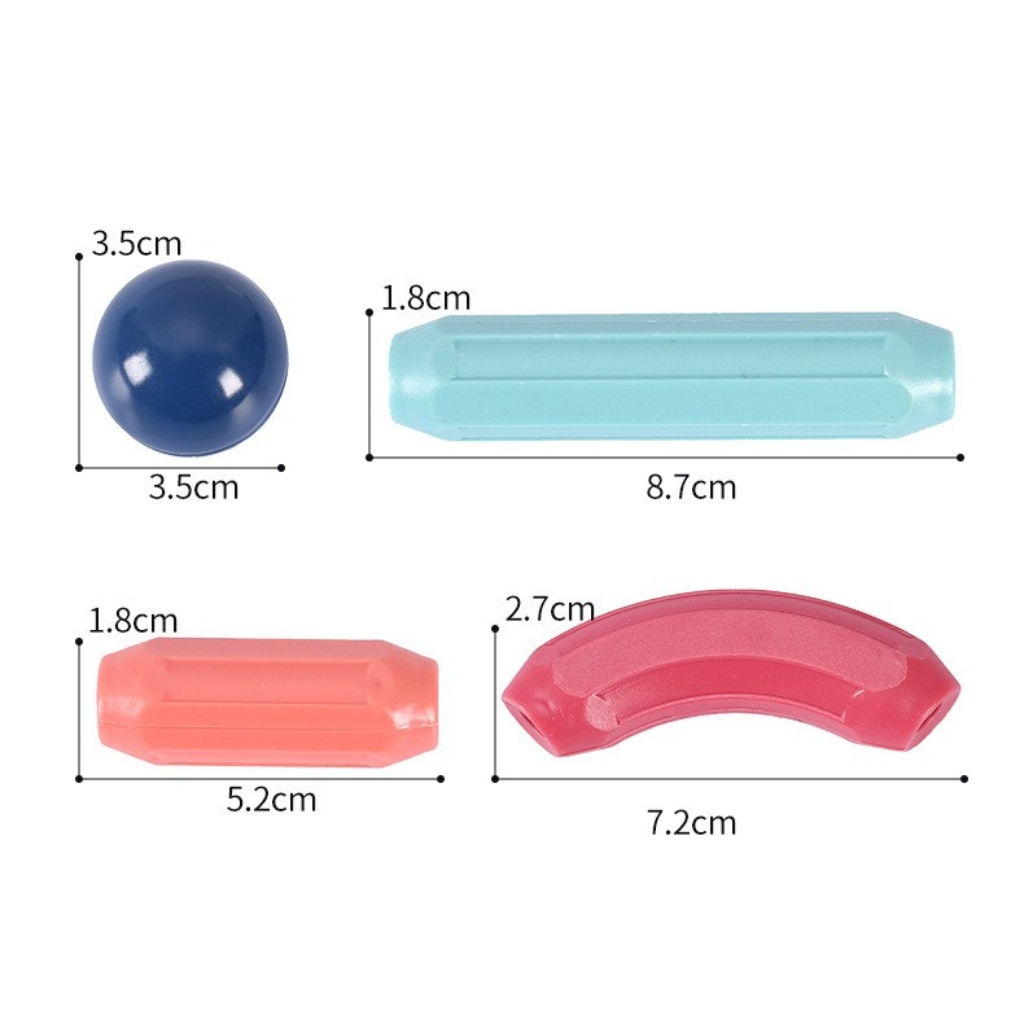 Đồ chơi xếp hình nam châm lắp ráp khối xây dựng cho bé tư duy sáng tạo - Đồ chơi trí tuệ Bi house