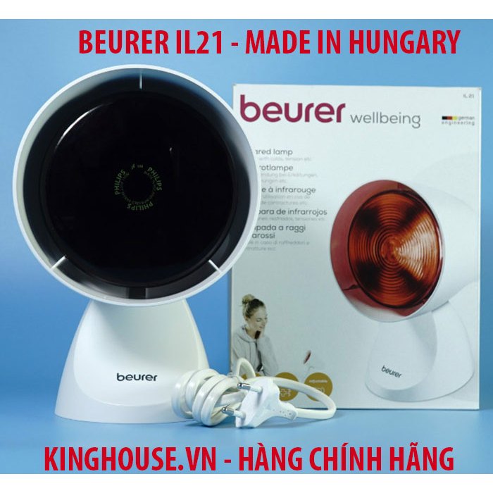 Đèn hồng ngoại trị liệu Beurer IL21