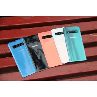 Lưng vỏ samsung s10 plus - nắp pin ss s10+ lens - có viền camera - nắp lưng samsung s10+ có lens camera - giá sỉ rẻ