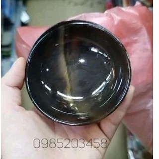 Chén bằng móng sừng uống trà (r.ượu) thanh nhiệt giải độc - bát sừng uống trà đựng gia vị