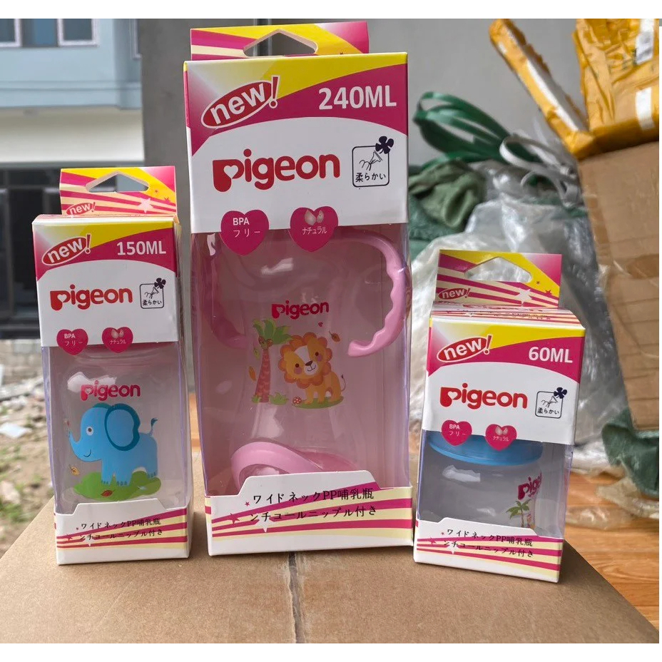Bình sữa Gb/kichilachi/pigeon 120ml/240ml