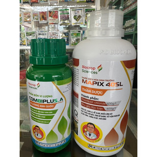 Combiplus.a + mapix 40sl chuyên điều hòa sinh trưởng- cứng cây-rễ to-đẻ nhánh